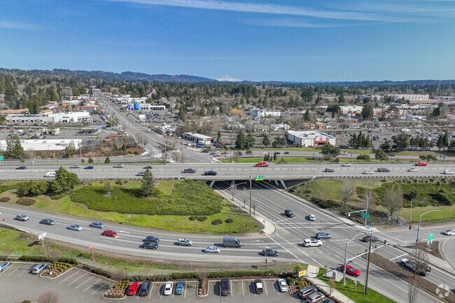 Highway 217 near Central Beaverton.