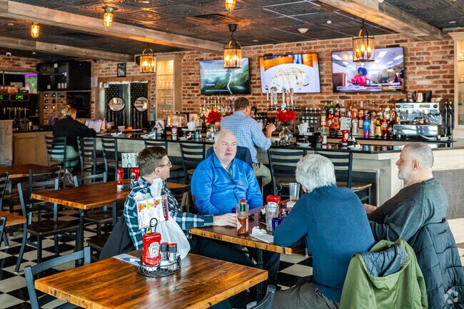 Meet some friends for lunch at the Broadway Diner in Jericho.