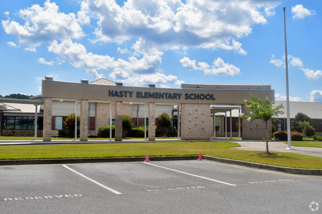 William G. Hasty Sr. Elementary School offers education to the Canton community.