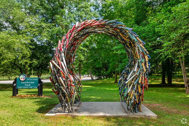 Southside Park is a sports-centered park and the second largest park in Atlanta.