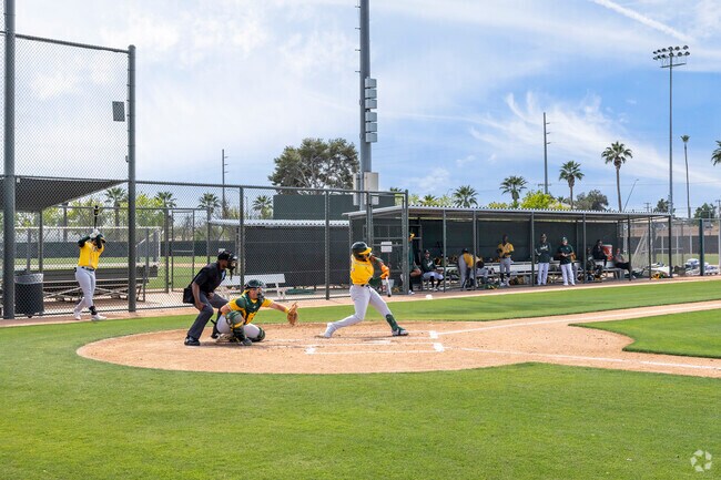 North Center is homes to the Oakland Athletics Spring Training stadium.
