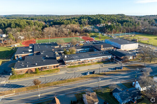 There is a state-of-art football field  at Wakefield Memorial High School.