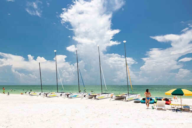 The beautiful beaches of Marco Island are a short drive from South Naples.
