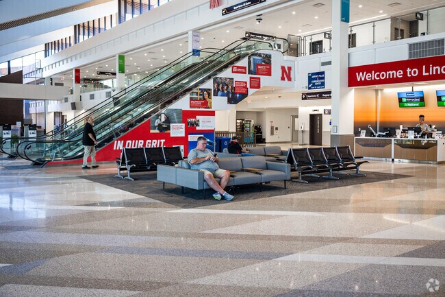 The Lincoln Airport near 40th & A provides easy traveling opportunities.