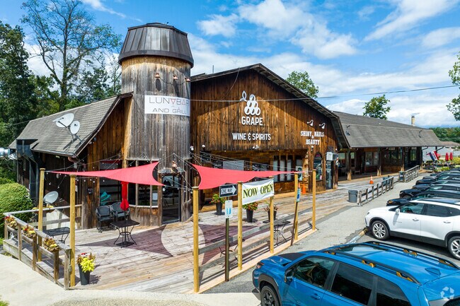The Barn is located on Chestnut Ridge road.