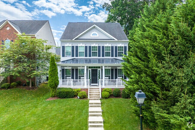 Spacious lot sizes make for lush, open lawns in Laurel.