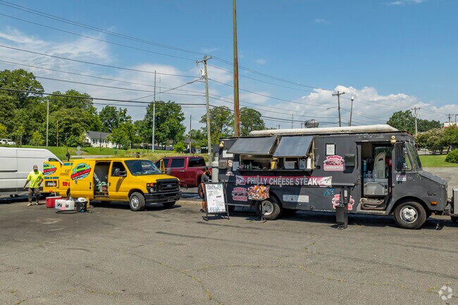 The food trucks and more are very popular in Oakview Terrace along Brookshire Boulevard.