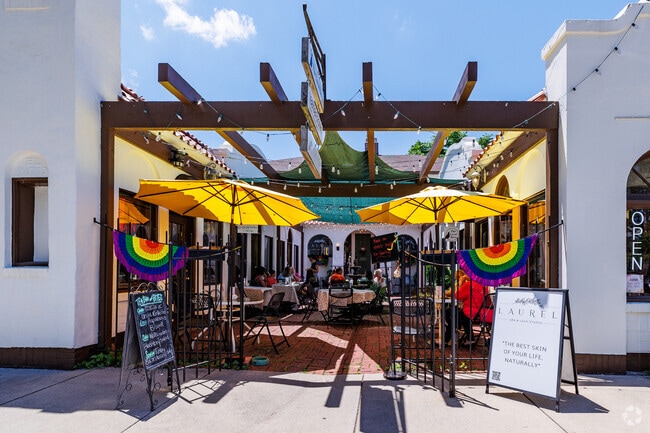 Bingham residents enjoy the eclectic sights and flavors found in historic Pickwick Place.