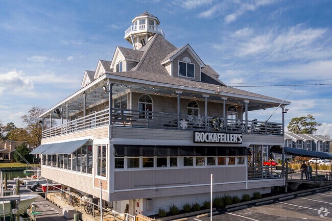 Rockafeller's restaurant in the Shadowlawn neighborhood of Virginia Beach.