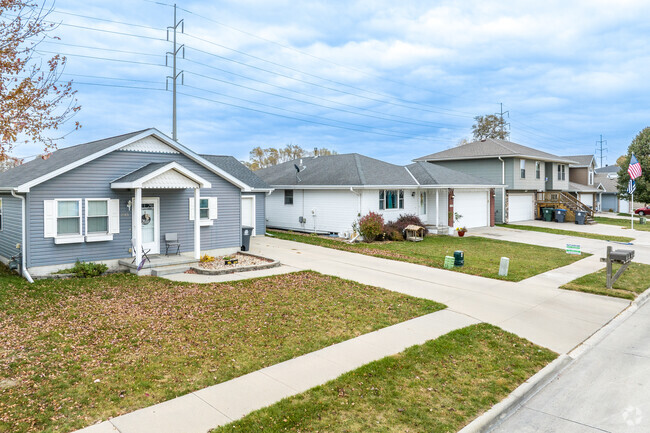 Home styles in The South End vary, from newer ranches and split-levels, to older cottages.