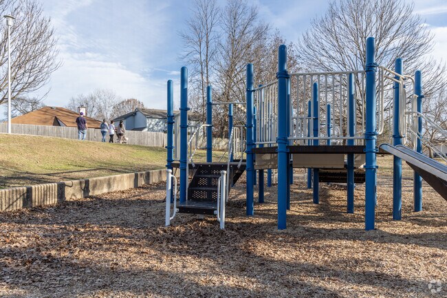 Riggs Park in Ridge Pointe is a perfect place to exercise and play.