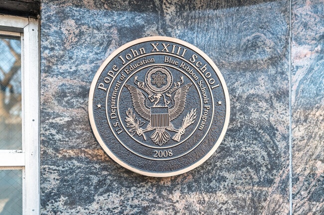 Pope John XXIII School received the National Blue Ribbon designation in 2008.