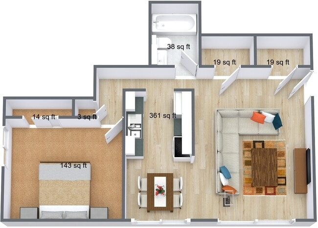 One Bedroom