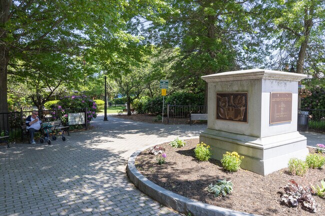 Cool off at the Leather City Common in the heart of Peabody Town Center.