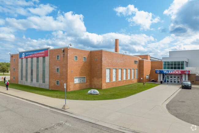 Southfield High School for the Arts and Technology cares for over1200 students.