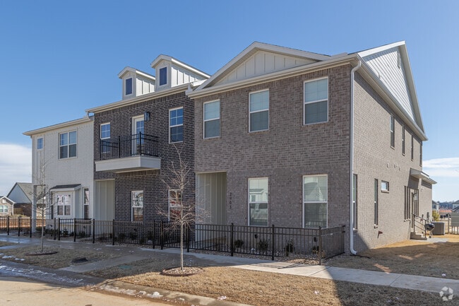 Several new developments of townhomes are springing up around Centerton.
