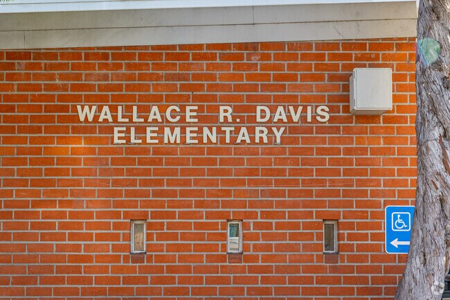 Teachers encourage learning at Wallace R. Davis Elementary School.