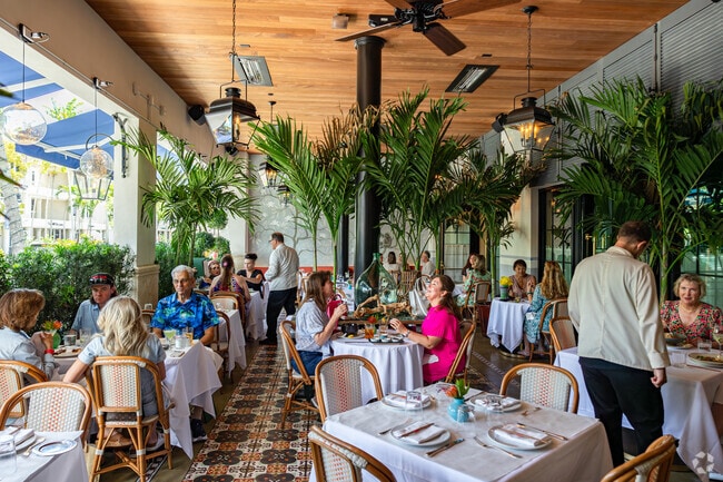 Le Colonial Restaurant in Downtown Naples has an upscale menu and decor.