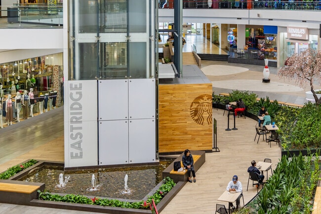 Eastridge Center offers over one million square feet of shopping, dining, and entertainment.