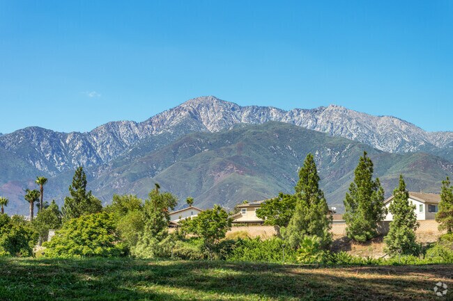 The San Gabriel Mountains are within sight from just your backyard.