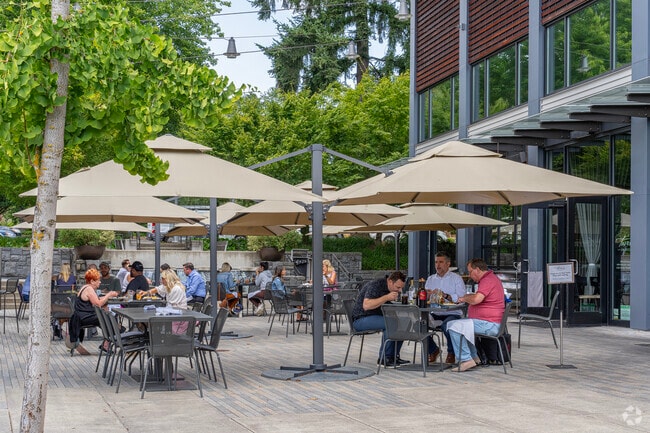 Dine on the patio at Tavern on Kruse.