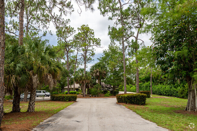 The Able Academy in Naples sits on a private tree-filled property.