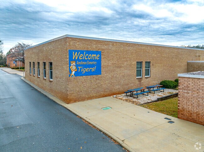 Randleman Elementary School serves over 500 students in Randolph County.
