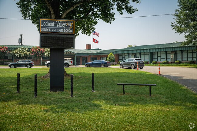 Lookout Valley Middle and High School serves Haletown students.