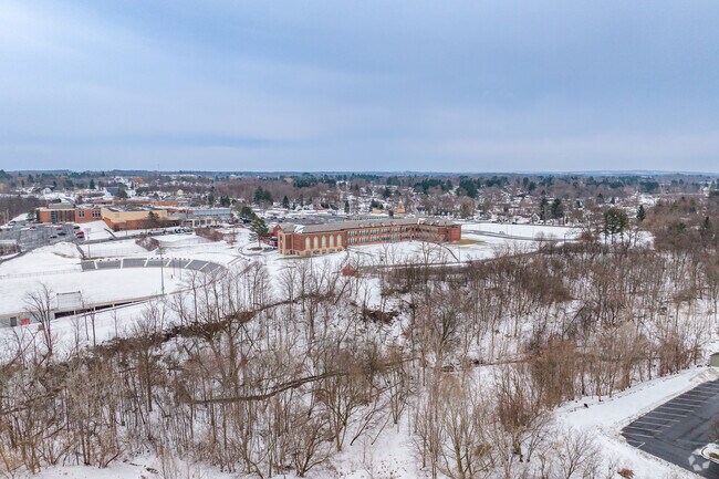 Auburn Junior High School is located on the outskirts of Auburn, NY.