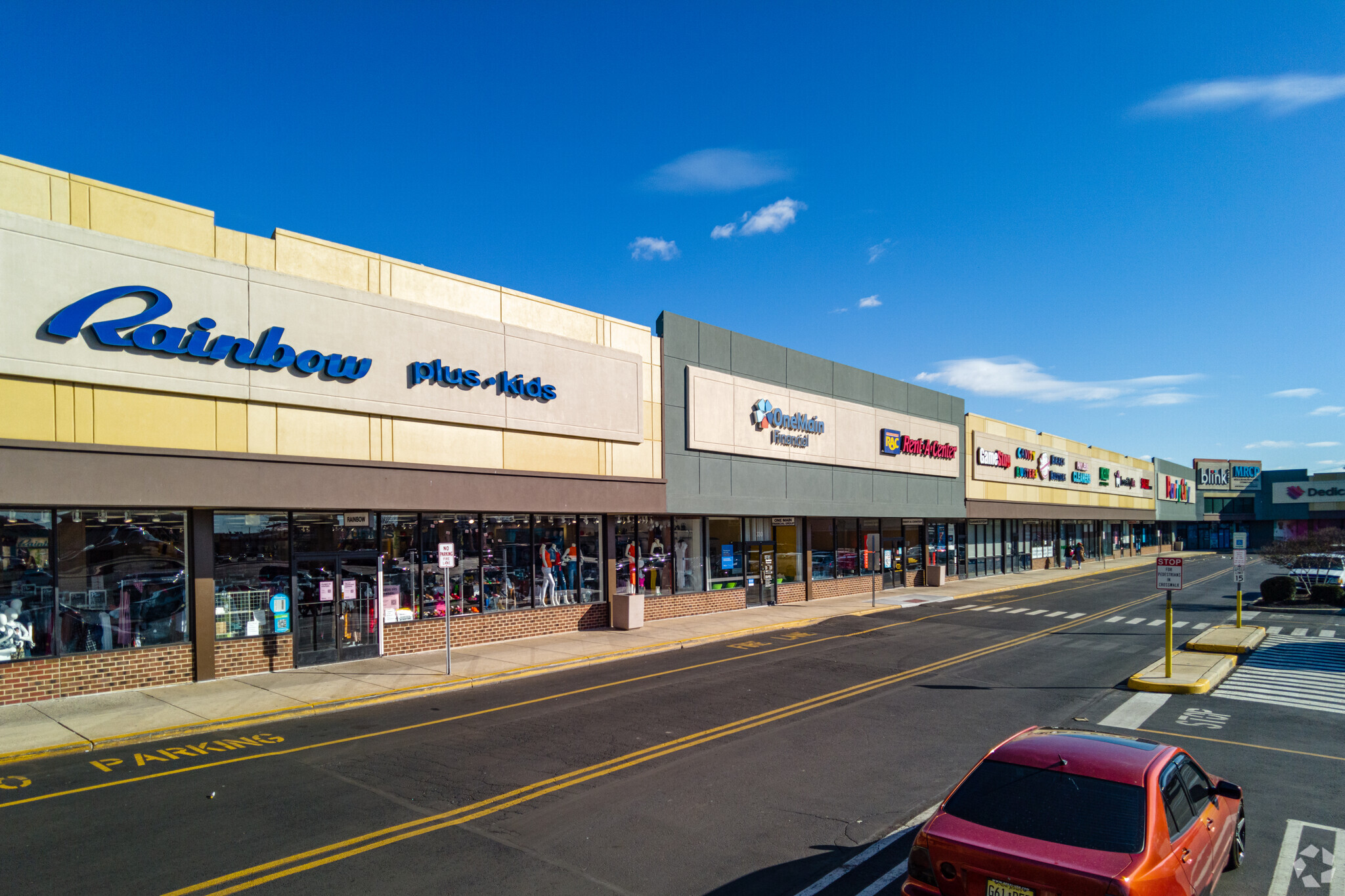 Errands are a breeze in Whitman with all the nearby shops being in one location.