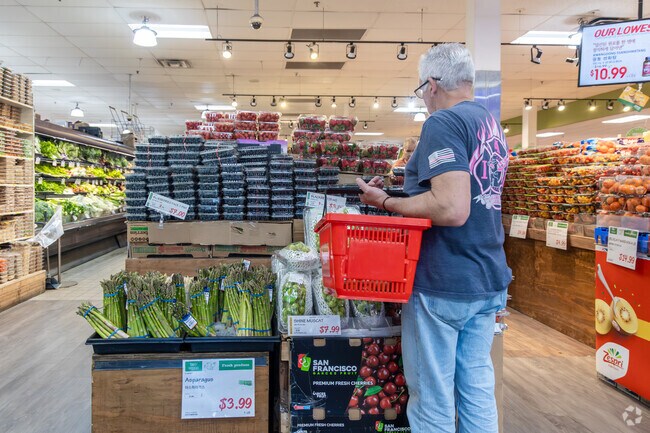 H-Mart in Greenacres focuses on Asian foods but has a large selection of groceries from around the world.