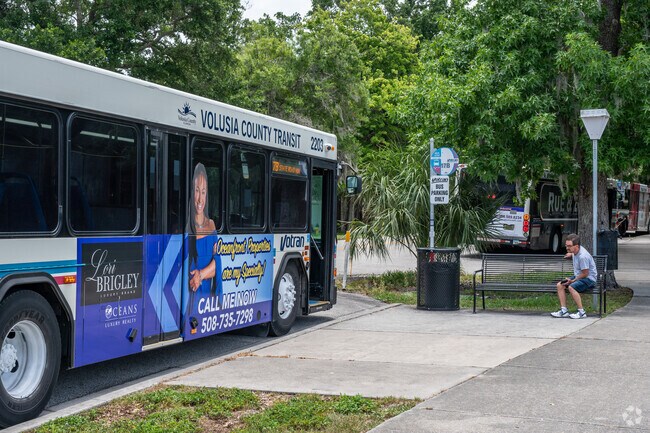 The Votran public transportation system has many stops near Historic Westside.