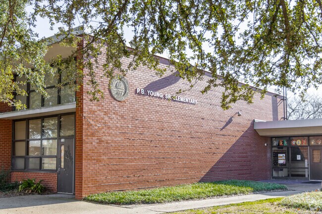 Parents actively engage in school events and support initiatives at P.B. Young, Sr. Elementary.