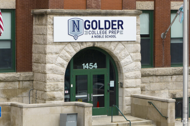 Welcome to Golder College Prep on Chicago's West Side.