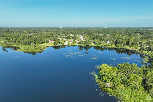 Blue Lake is a DeLand hidden gem and offers fishing and hiking.