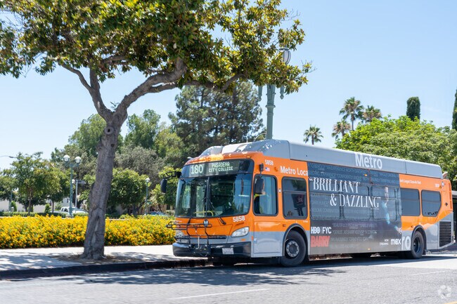 Plenty of transportation options for students in the Cal-Tech area of Pasadena, Ca.