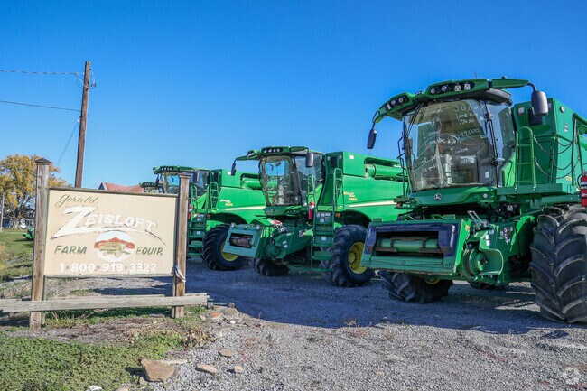 Zeisloft Farm Equipment supplies tractors and tools for Madison Township farms.