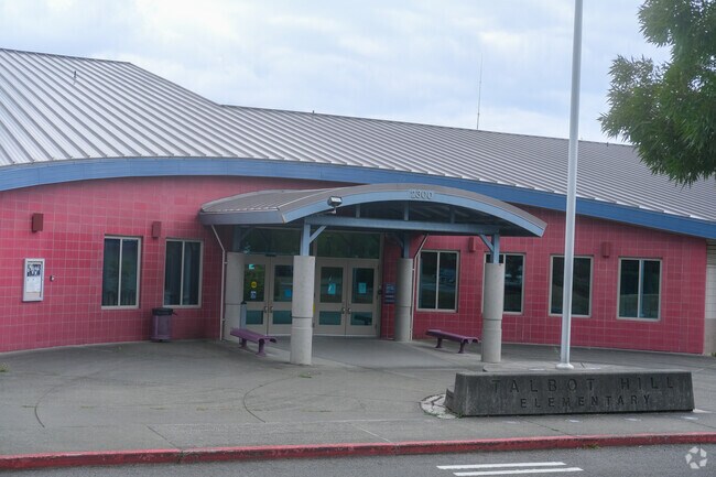 Talbot Hill Elementary serves local students in grades K-5.