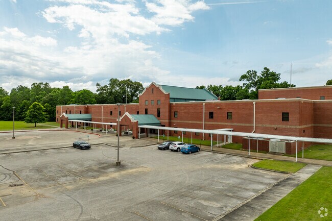 Lucy Elementary School is home to about 320 students.