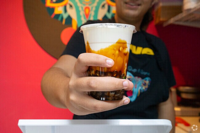 Delicious Boba tea from Cup & Cone Ice Cream and Boba at Bethany Village.