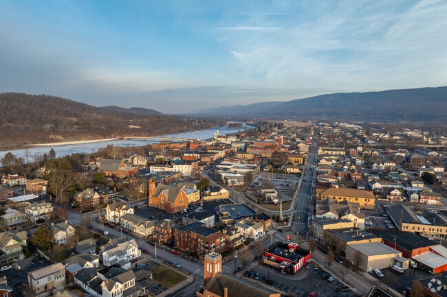 Lock Haven maintains a small town feel nestled in the Central Pennsylvania mountains.