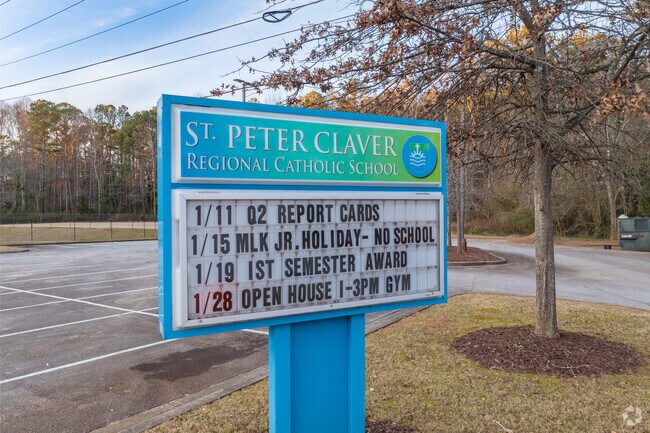 St. Peter Claver Regional Catholic School serves students in the Candler-McAfee neighborhood.