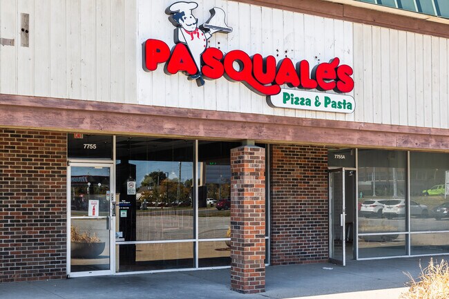 Eat at Pasquale's Pizza and Pasta in Raymond Park.