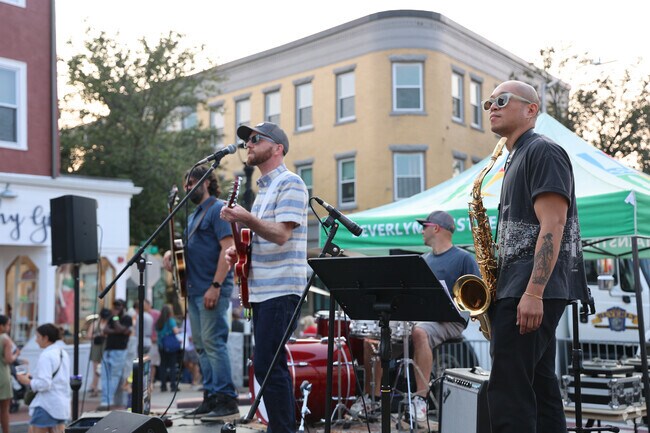 Residents look forward to hearing local bands perform at the Beverly Block Party.