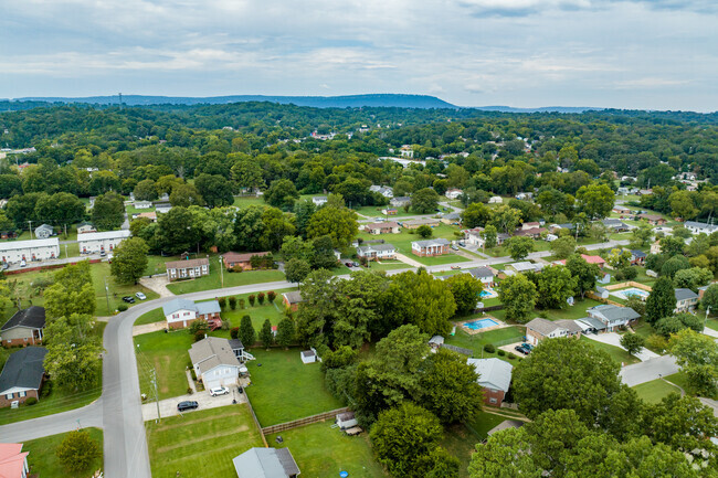 Dallondale is a quiet residential neighborhood just south of the Tennessee boarded.