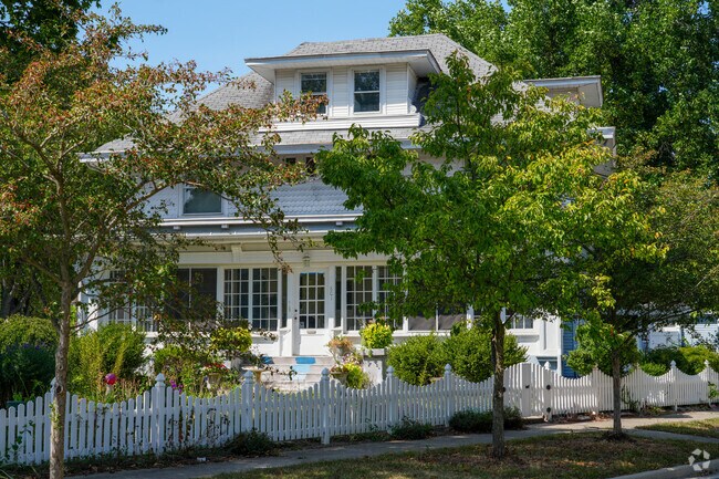 Homes in Christiana Creek are surrounded by mature trees and beautiful landscaping.
