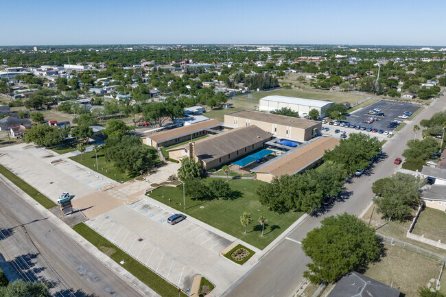 Calvary Christian School is located on the north side of Harlingen on N 7th St.