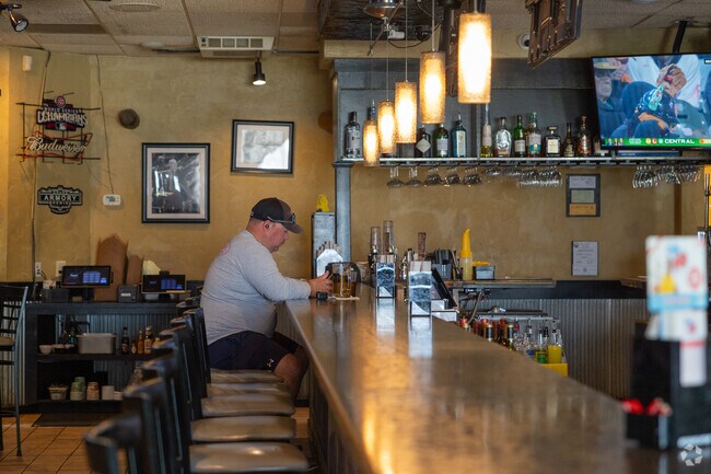 Coach's is the local game-day watering hole enjoyed by residents of Shoreham.,