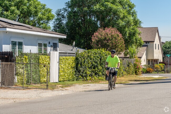 Los Serranos offers convenient walking and biking paths for active residents.