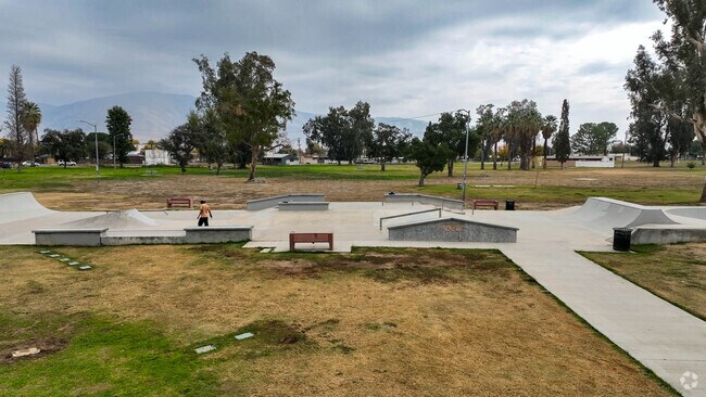 Enjoy the skatepark at Digiorgo's county park.